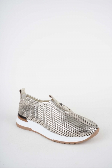 Hakiki Deri Altın Kadın Casual Ayakkabı 261136100