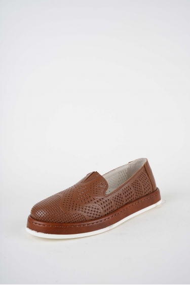 Hakiki Deri Taba Flt. Kadın Casual Ayakkabı 261136105