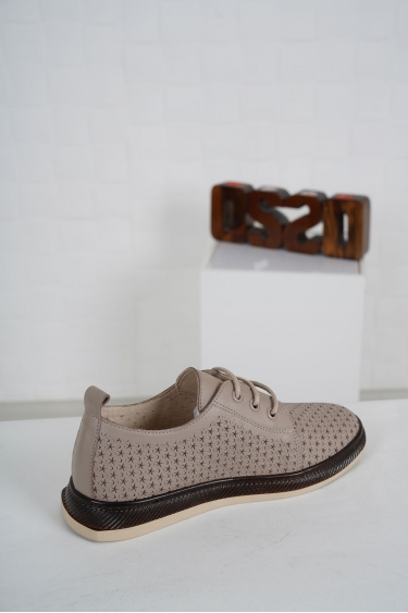 Hakiki Deri Vizon Kadın Casual Ayakkabı 231172102