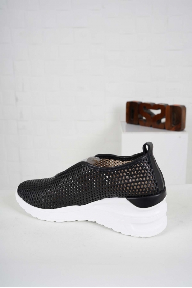 Hakiki Deri Siyah Kadın Casual Ayakkabı 241176111