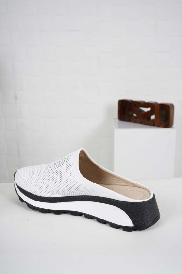 Hakiki Deri Beyaz Kadın Casual Sabo 241176702