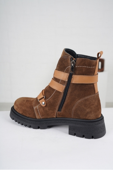 Hakiki Deri Taba Süet Kadın Spor Bot 222177202