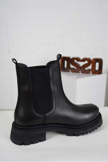 Hakiki Deri Siyah Kadın Spor Bot 242177200