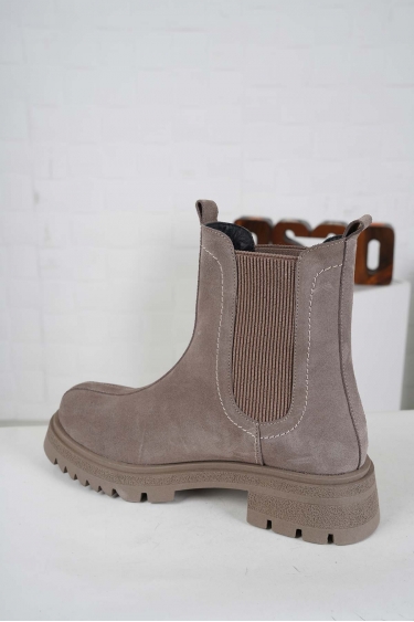 Hakiki Deri Vizon Süet Kadın Spor Bot 242177200