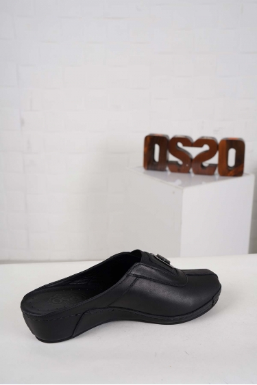 Hakiki Deri Siyah Kadın Comfort Sabo 242177702