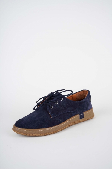 Hakiki Deri Laci Süet Kadın Casual Ayakkabı 252186102