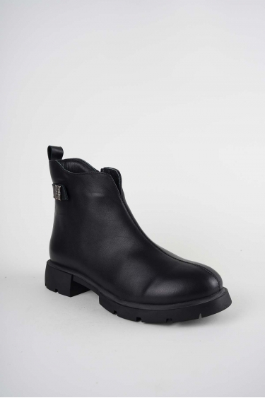 Hakiki Deri Siyah Kadın Casual Bot 252189200