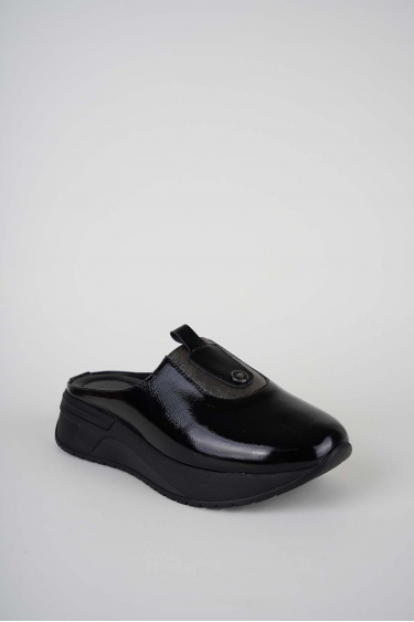 Hakiki Deri Siyah Rugan Kadın Casual Sabo 252189700