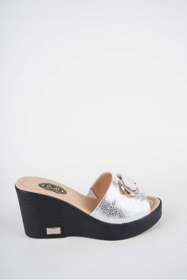 Hakiki Deri Yok Kadın Dolgu Topuklu Terlik 261189605