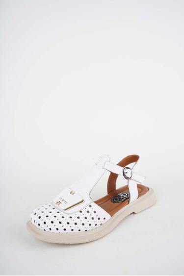 Hakiki Deri Yok Kadın Dolgu Topuklu Sandalet 261200501