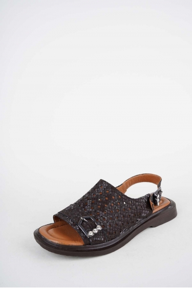 Hakiki Deri Yok Kadın Dolgu Topuklu Sandalet 261200502