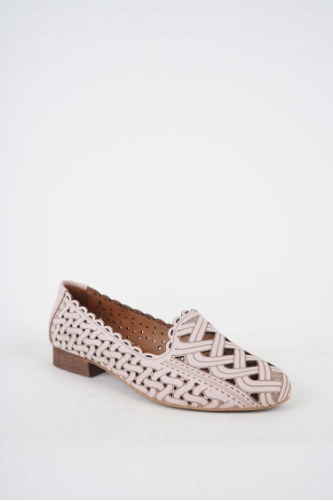 Hakiki Deri Pudra Kadın Babet Ayakkabı 251214102