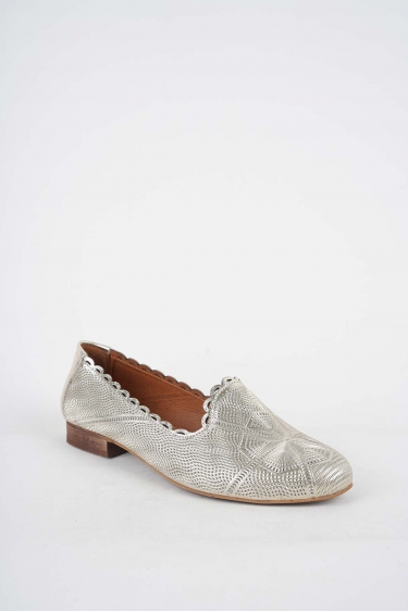 Hakiki Deri Altın Kadın Babet Ayakkabı 251214106