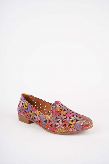 Hakiki Deri Puzzle Kadın Babet Ayakkabı 261214105