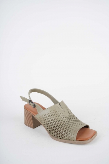 Hakiki Deri Yok Kadın Topuklu Sandalet 261215502