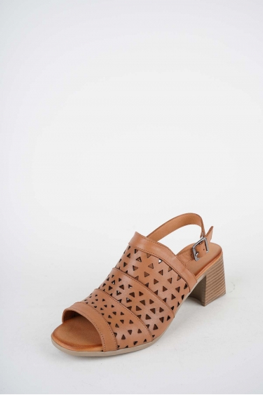 Hakiki Deri Yok Kadın Topuklu Sandalet 261215506