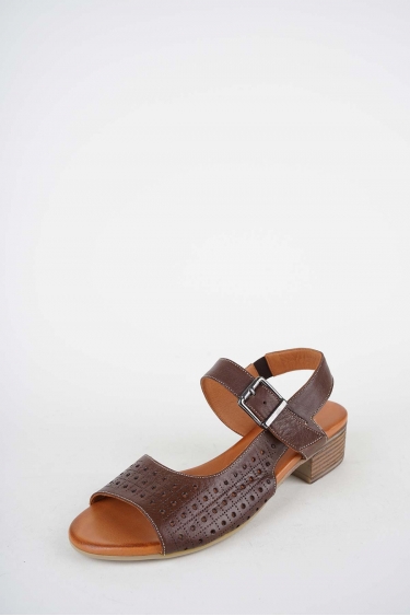 Hakiki Deri Yok Kadın Topuklu Sandalet 261215509