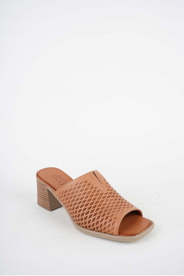 Hakiki Deri Yok Kadın Topuklu Terlik 261215601