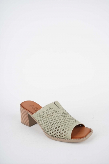 Hakiki Deri Yok Kadın Topuklu Terlik 261215601