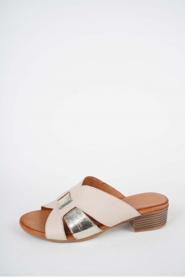 Hakiki Deri Yok Kadın Topuklu Terlik 261215611