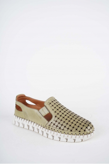 Hakiki Deri Avokado Kadın Comfort Ayakkabı 251220116