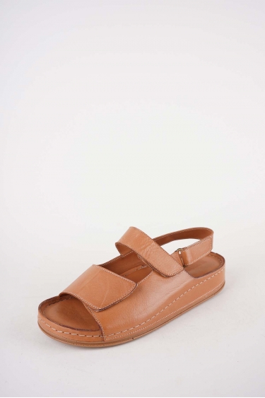 Hakiki Deri Coconut Kadın Comfort Sandalet 261220501