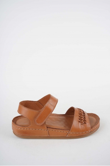 Hakiki Deri Coconut Kadın Comfort Sandalet 261220502