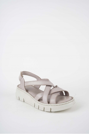 Hakiki Deri Yok Kadın Dolgu Topuklu Sandalet 261245503