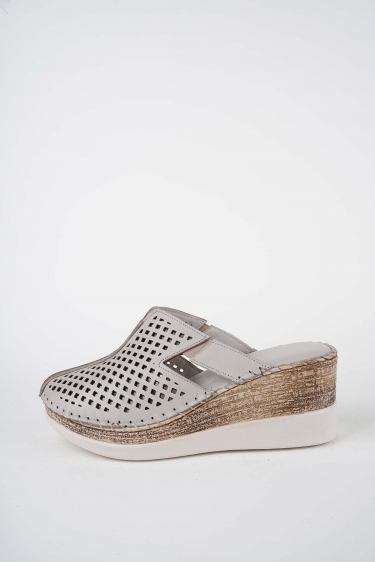 Hakiki Deri Yok Kadın Dolgu Topuklu Sabo 261245703