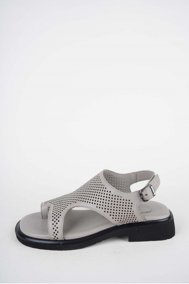 Hakiki Deri Yok Kadın Alçak Topuklu Sandalet 261504Z505