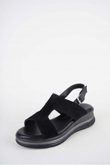 Hakiki Deri Yok Kadın Dolgu Topuklu Sandalet 261504Z509