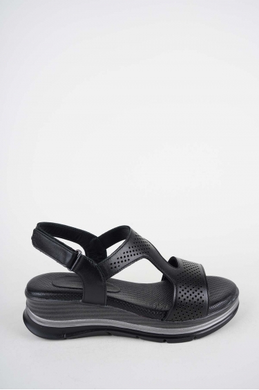 Hakiki Deri Yok Kadın Dolgu Topuklu Sandalet 261504Z512