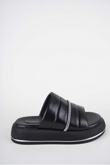 Hakiki Deri Yok Kadın Düz Terlik 261504Z603