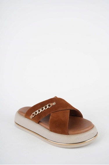 Hakiki Deri Yok Kadın Düz Terlik 261504Z604