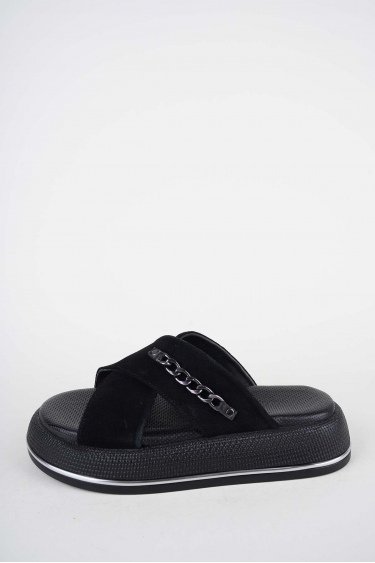 Hakiki Deri Yok Kadın Düz Terlik 261504Z604