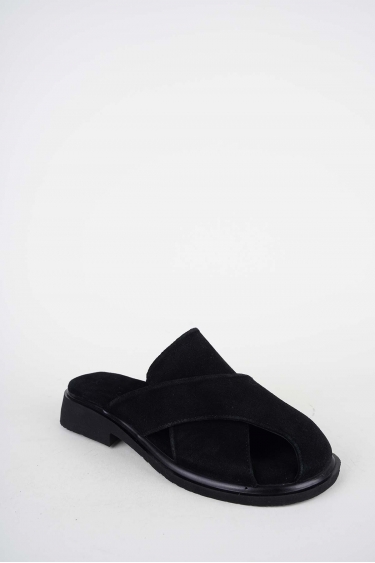 Hakiki Deri Yok Kadın Alçak Topuklu Sabo 261504Z701