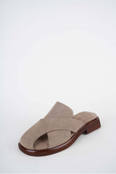 Hakiki Deri Yok Kadın Alçak Topuklu Sabo 261504Z701