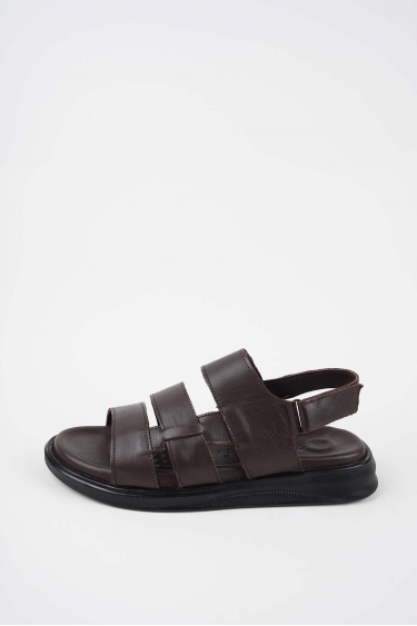 Hakiki Deri Yok Erkek Comfort Sandalet 261505501