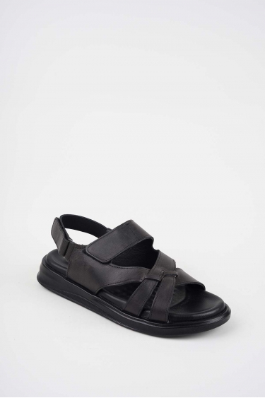 Hakiki Deri Yok Erkek Comfort Sandalet 261505502