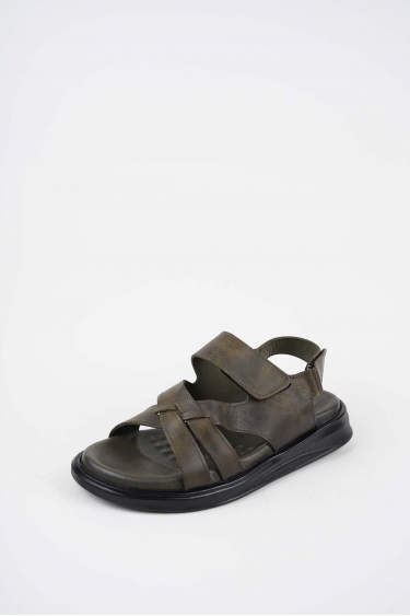 Hakiki Deri Yok Erkek Comfort Sandalet 261505502