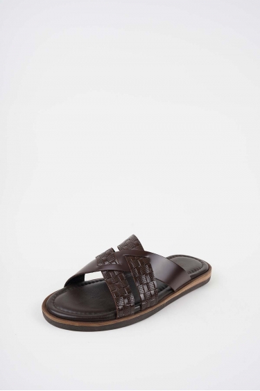 Hakiki Deri Yok Erkek Comfort Terlik 261505613