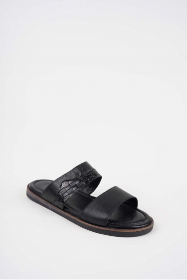 Hakiki Deri Yok Erkek Comfort Terlik 261505617