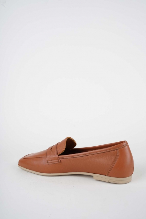 Hakiki Deri Taba Kadın Babet Ayakkabı 251108103