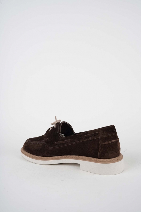 Hakiki Deri Kahve Süet Kadın Casual Ayakkabı 261108100