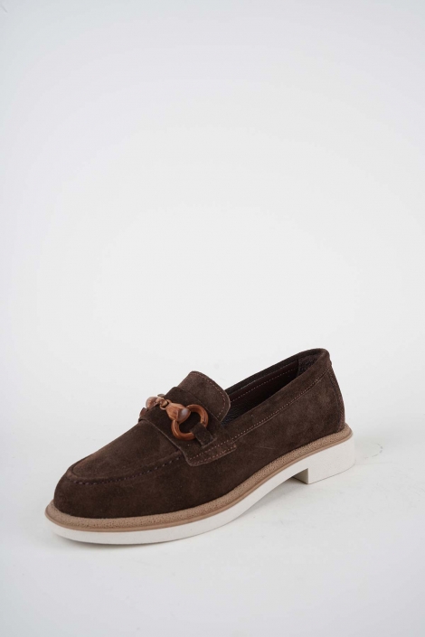 Hakiki Deri Kahve Süet Kadın Casual Ayakkabı 261108106