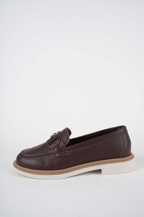 Hakiki Deri Kahve Kadın Casual Ayakkabı 261108107