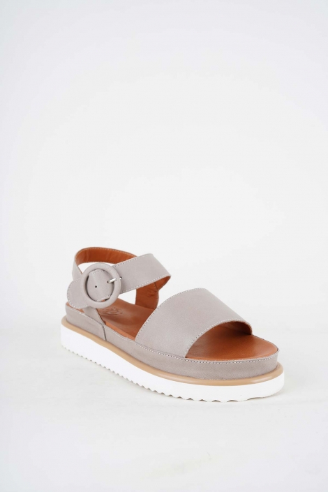 Hakiki Deri Vizon Kadın Casual Sandalet 251111505