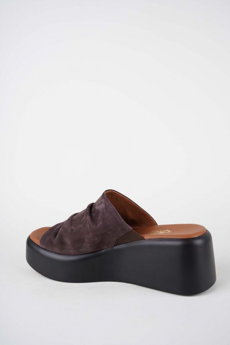 Hakiki Deri Yok Kadın Dolgu Topuklu Terlik 261114602