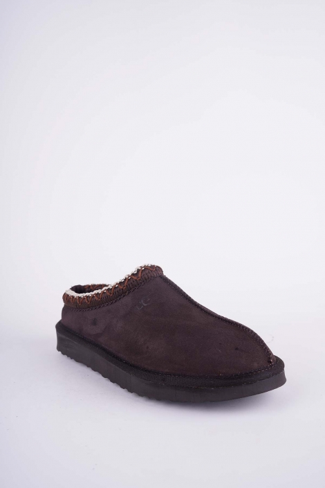 Kürklü Kahve Kadın Doubleface Ayakkabı 252124104