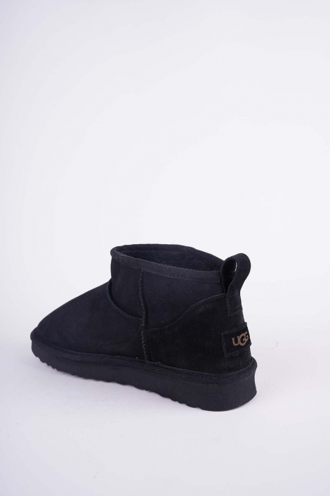 Kürklü Siyah Kadın Doubleface Bot 252124211